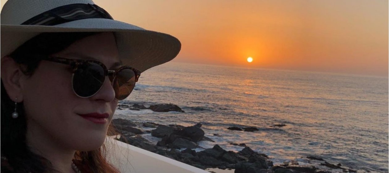 El especial saludo de Dani Vega a directora de