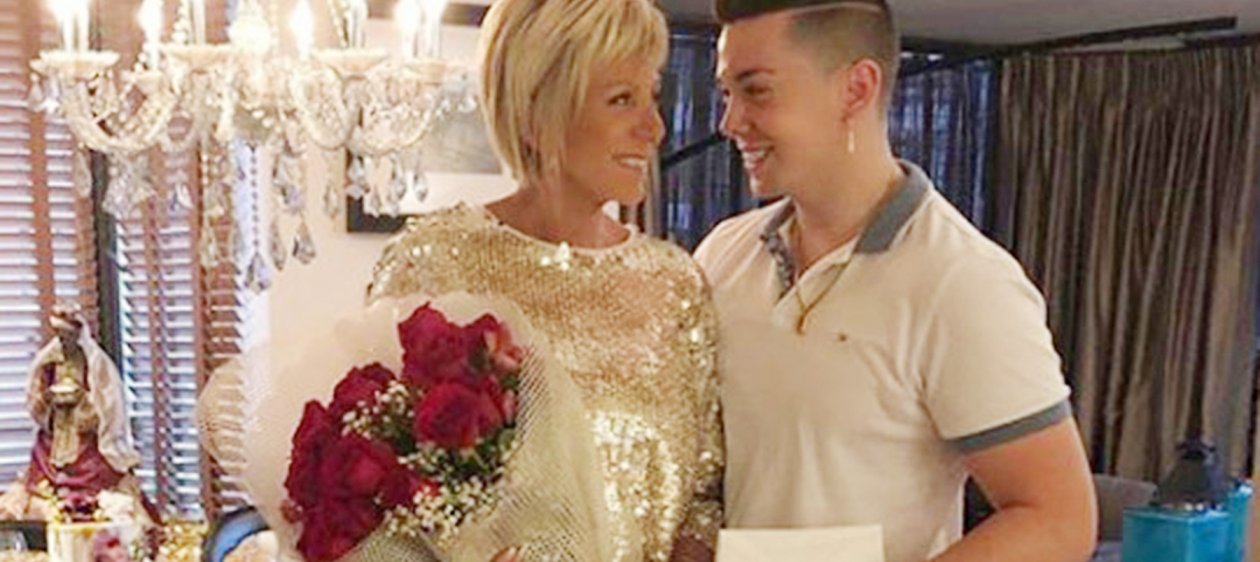 Raquel Argandoña fue sorprendida por