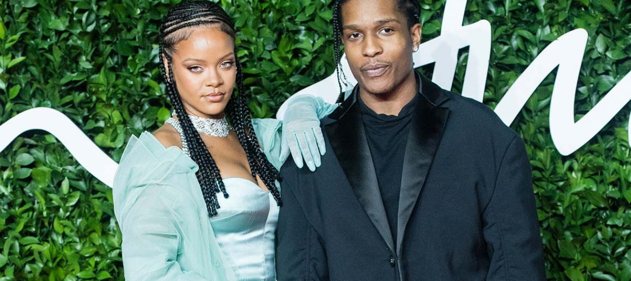 A$AP Rocky y Rihanna no esconden su amor: 
