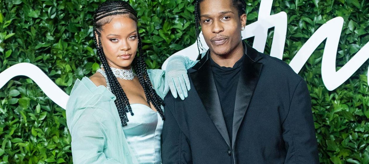 A$AP Rocky y Rihanna no esconden su amor: