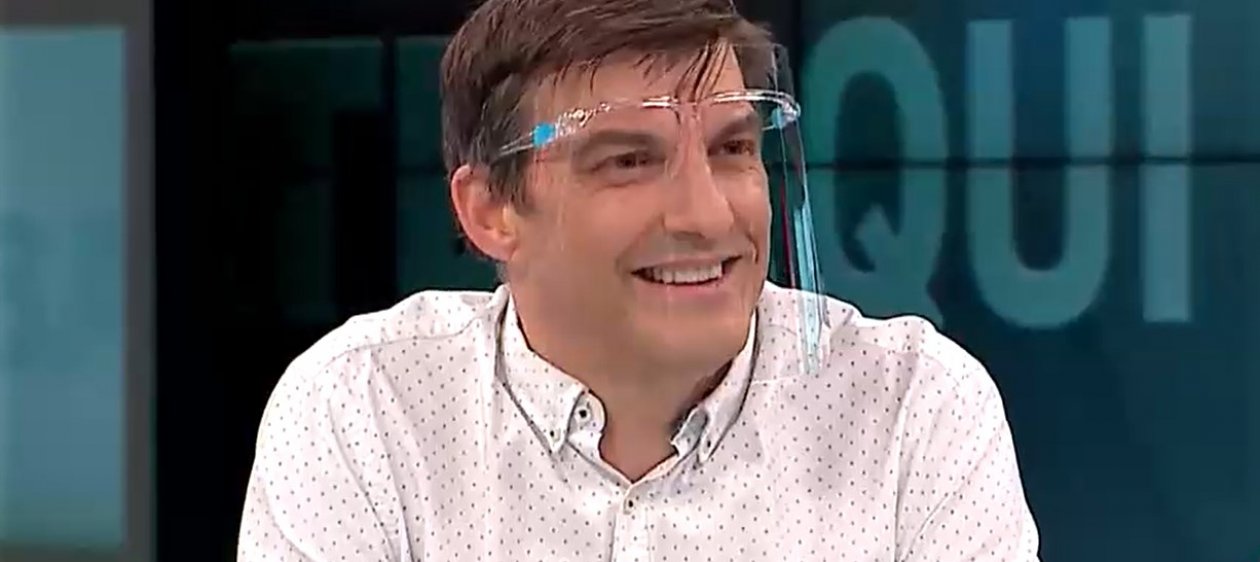 Daniel Stingo frente a la imitación de Stefan Kramer ...