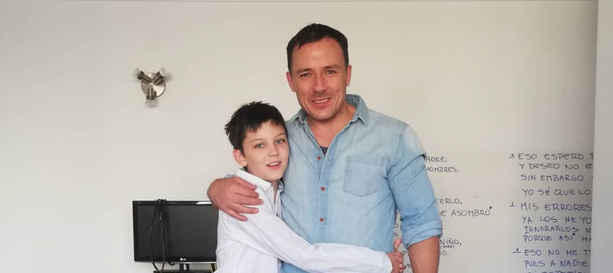 Gonzalo Egas volvió a tatuarse en honor a su hijo para