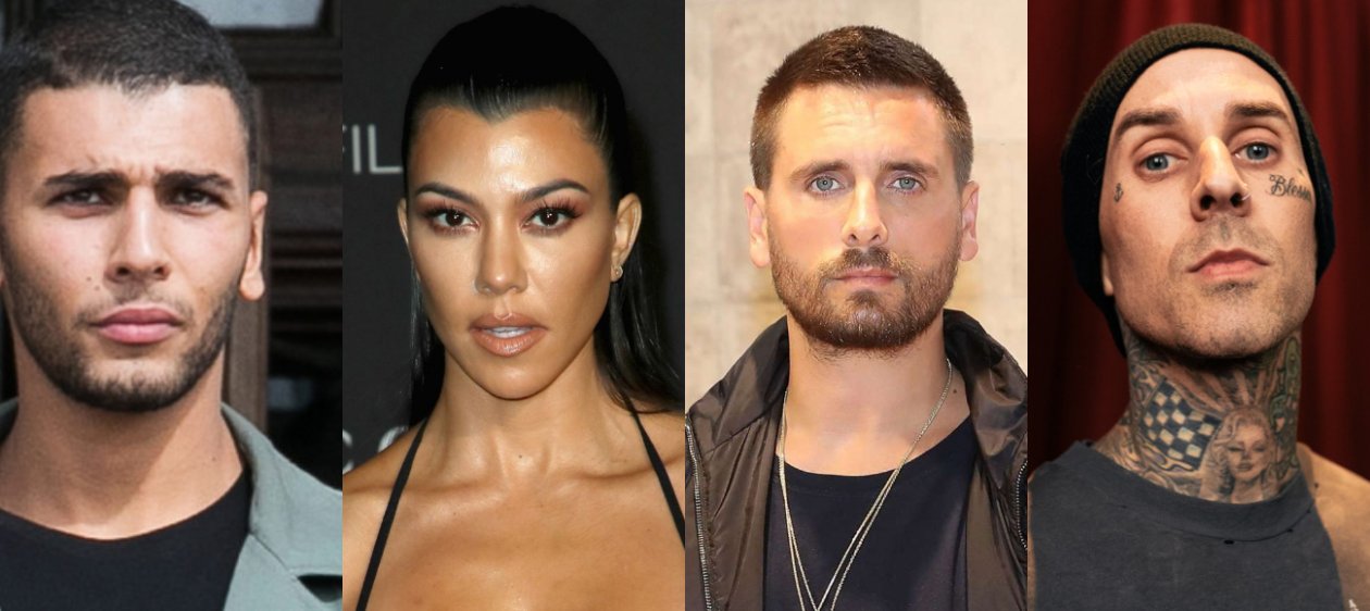 Ex pareja de Kourtney Kardashian filtra mensajes de Scott Disick criticándola sus vacaciones con Travis Barker