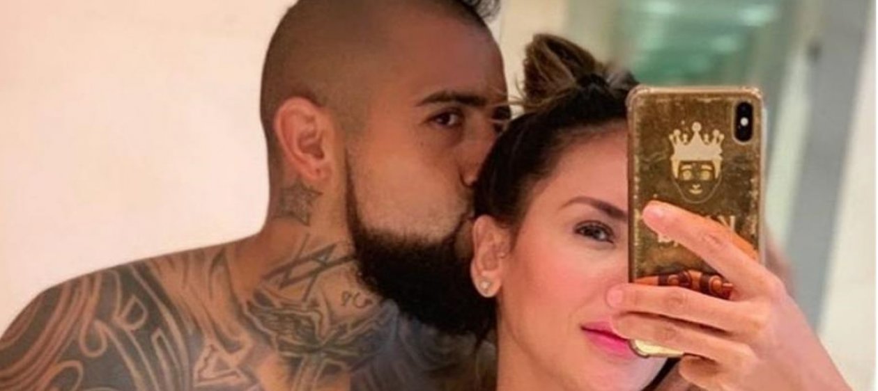 Arturo Vidal dedica amoroso saludo de cumpleaños a Sonia Isaza