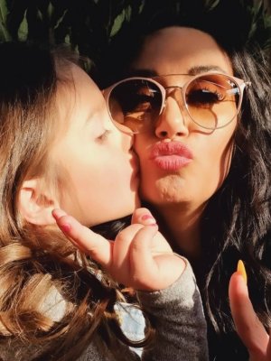 Hija menor de Pamela Díaz tendrá un/a hermanito/a