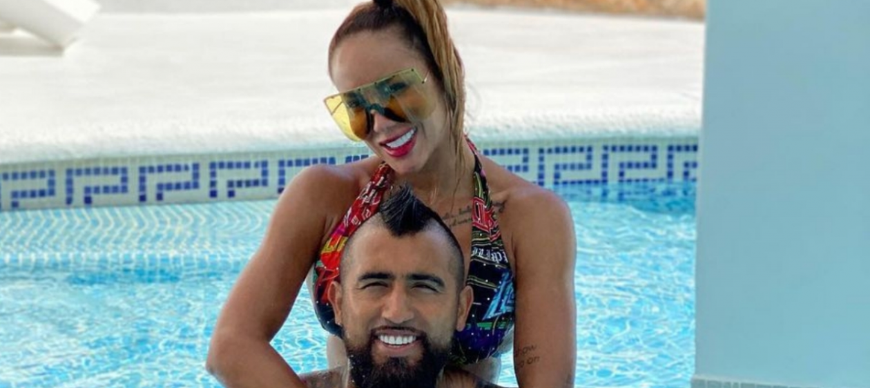 Sonia Isaza comparte romántica publicación para Arturo Vidal