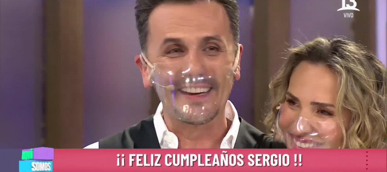 El emotivo saludo que recibió Sergio Lagos de su familia por su cumpleaños