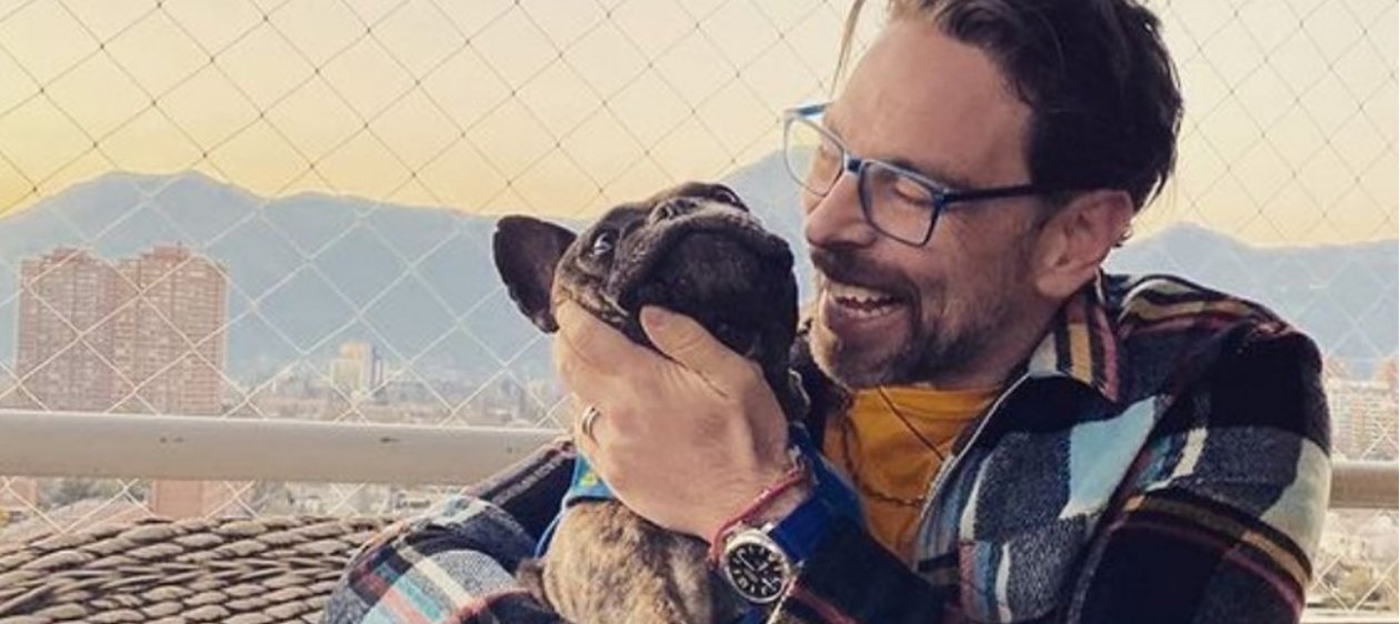 José Antonio Neme fue con su perro al matinal y este le dio