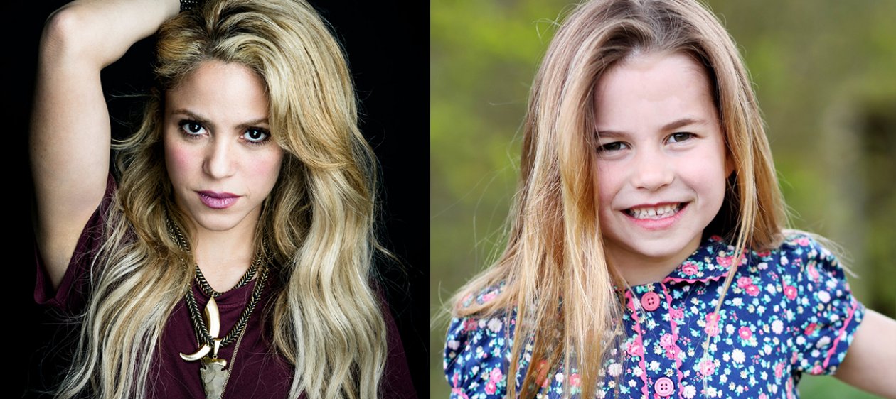 Shakira decidió sorprender a Charlotte, su fanática de la realeza