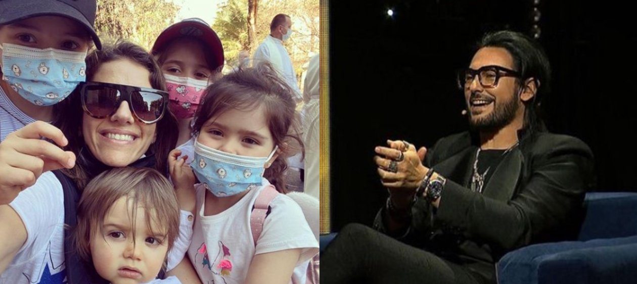 Beto Cuevas sorprendió con regalo a las hijas de María Luisa Godoy