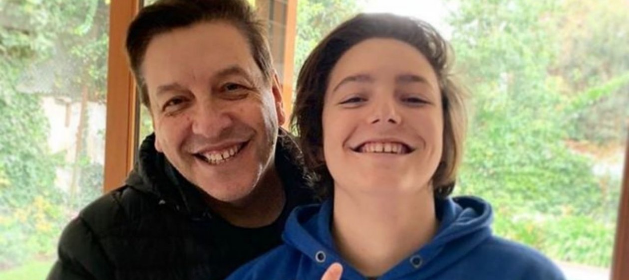 Julio César Rodríguez celebra nuevo logro de su hijo