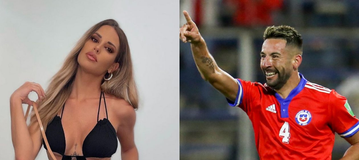 Gala Caldirola le dedica tierno mensaje a Mauricio Isla en la previa del partido de Chile