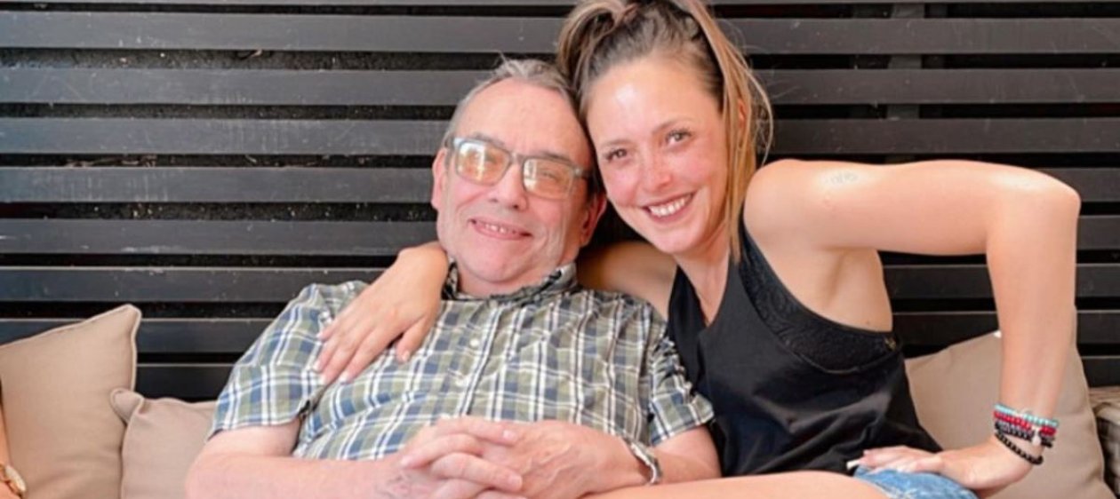 Maly Jorquiera celebra el matrimonio de su padre: 