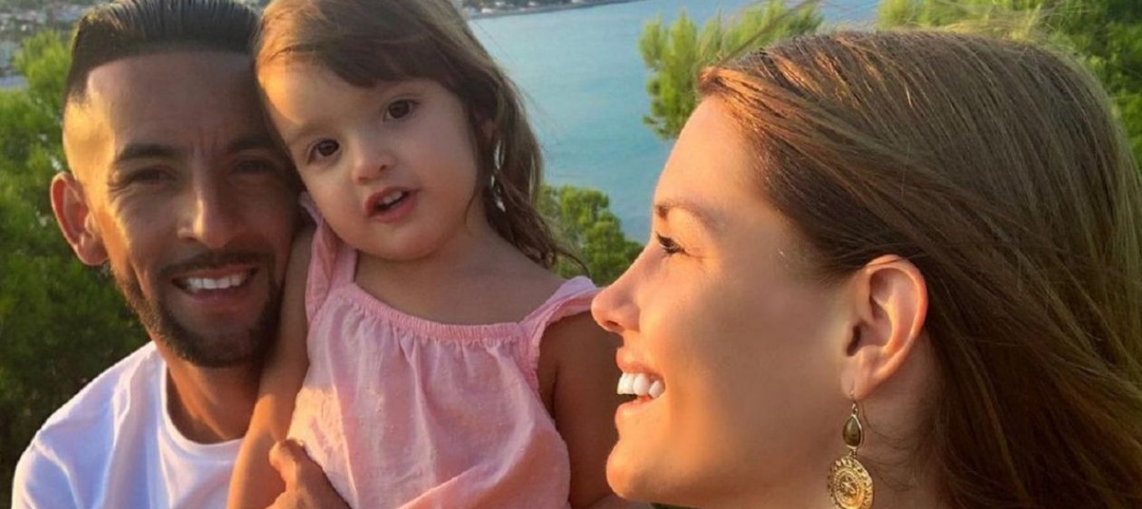 ¡Papás chochos! Así celebraron Gala Caldirola y Huaso Isla a su hija Luz Elif