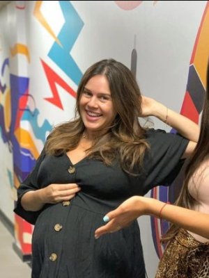 Carola Varleta no tiene nada que envidiar a Rihanna embarazada ¿O si?
