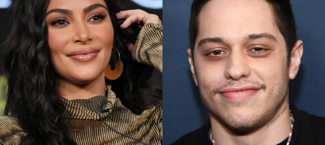 ¡Van en serio! Kim Kardashian mostró el tatuaje que Pete Davidson se hizo en su honor