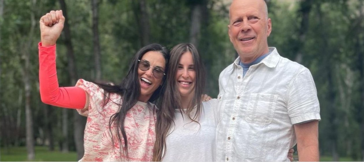 ¡Familia moderna! Las 7 mujeres que regalonean a Bruce Willis