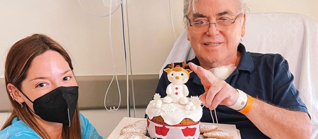 Kel Calderón celebra los avances de su papá tras padecer Covid 19
