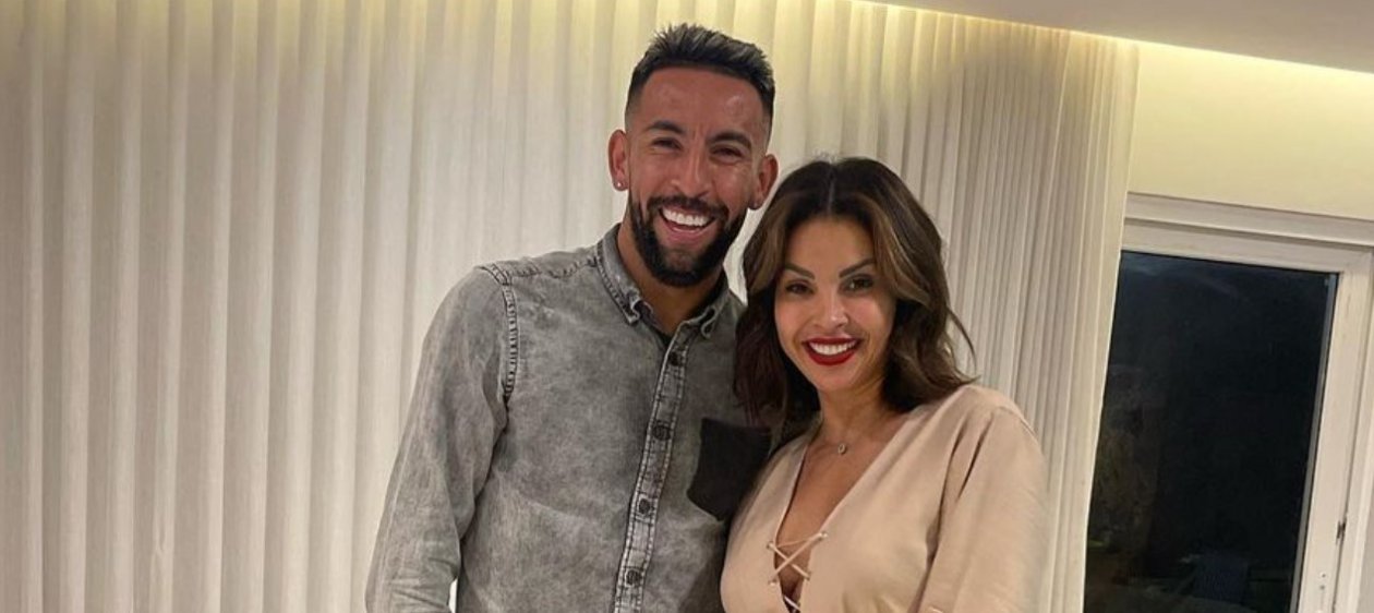 ¡Fan n°1! Mauricio Isla celebró debut de Thati Lira en 