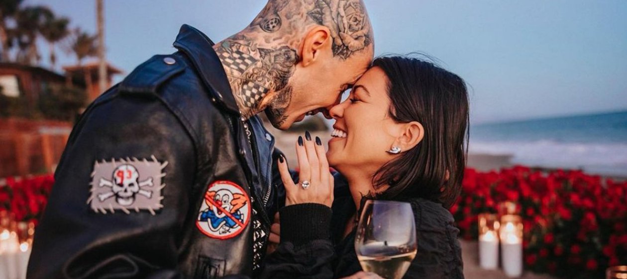 Kourtney Kardashian revela que rompió el anillo de compromiso que le dio Travis Barker