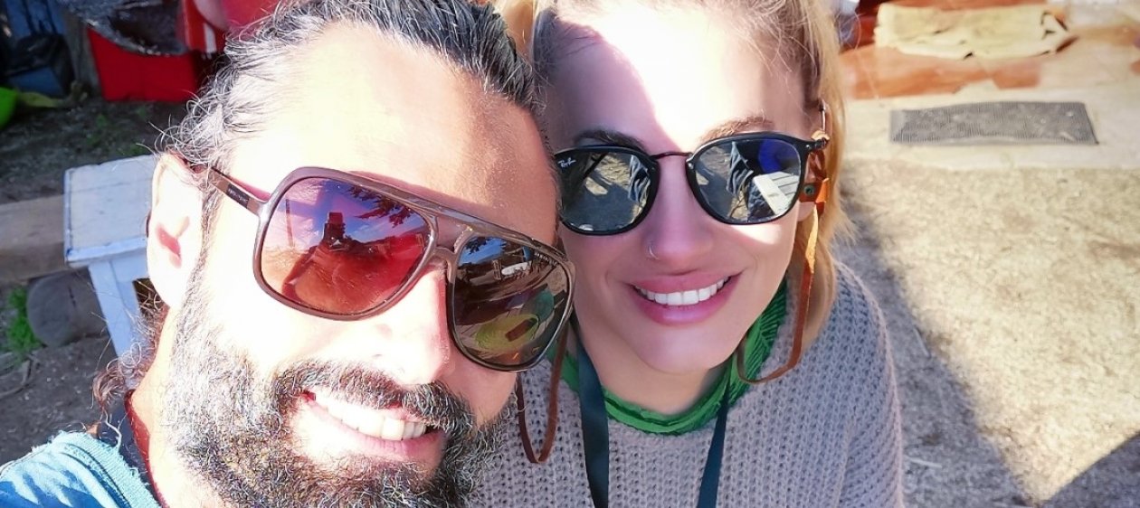 Cata Palacios y Rodolfo Neira se fueron a vivir juntos a la playa