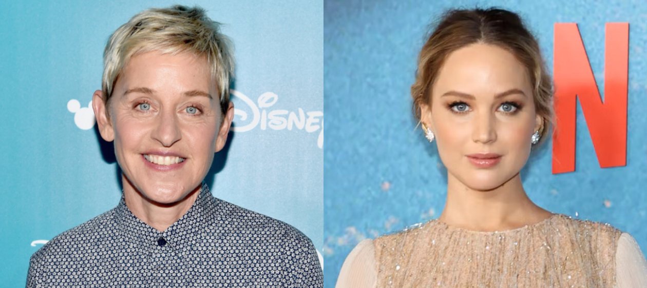 ¡Ops! Ellen DeGeneres revela accidentalmente el sexo del bebé de Jennifer Lawrence