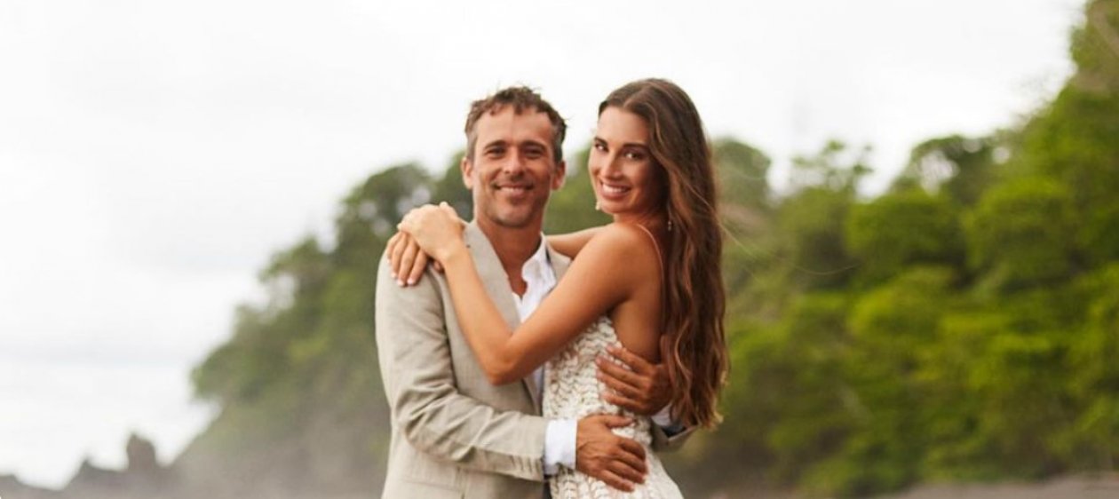 Tita Ureta se casó en Costa Rica y la sorprendió la lluvia