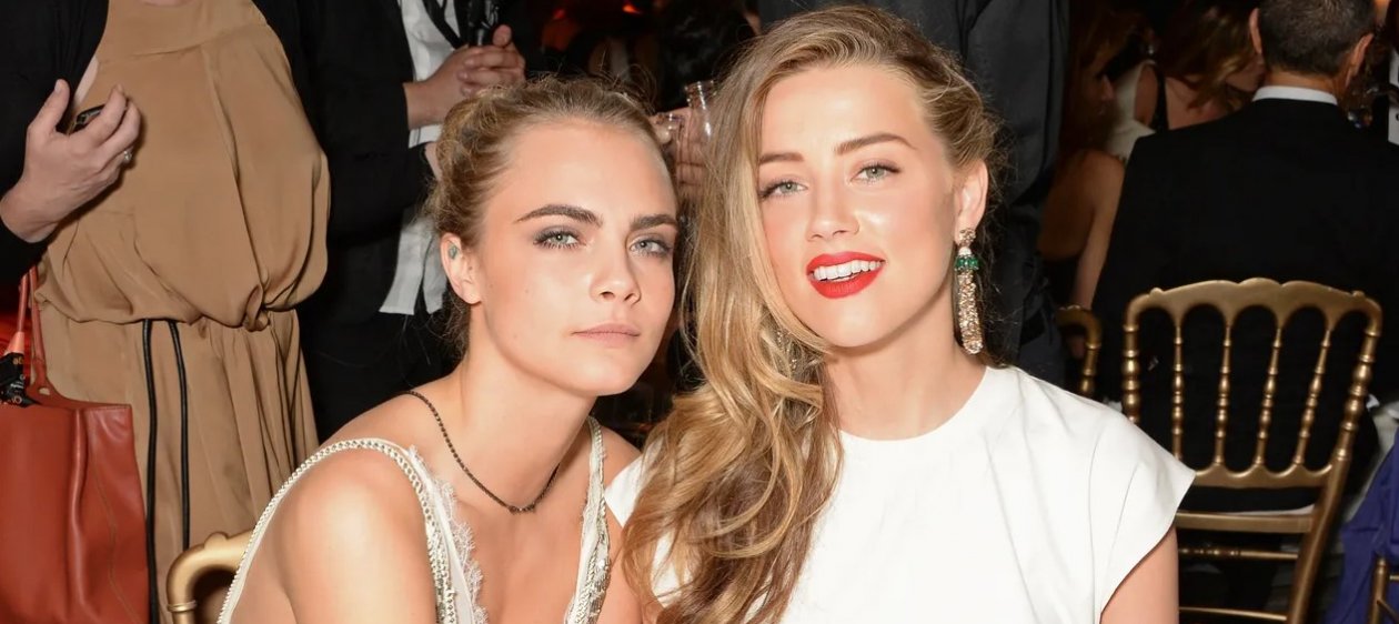 Filtran video de infidelidad de Amber Heard a Johnny Depp con Cara Delevingne