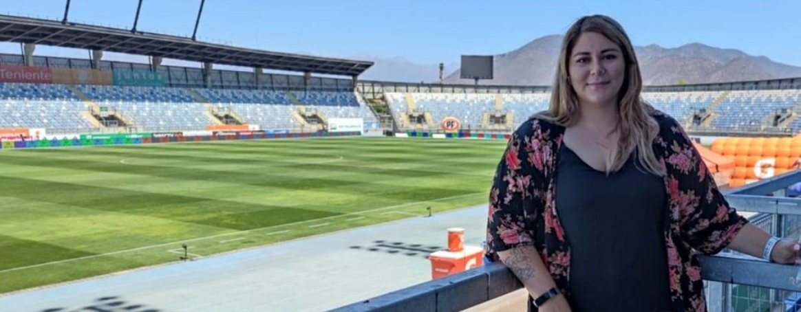 ¡Tremenda! Magda López aterriza en Canal 13 con toda su pasión futbolera