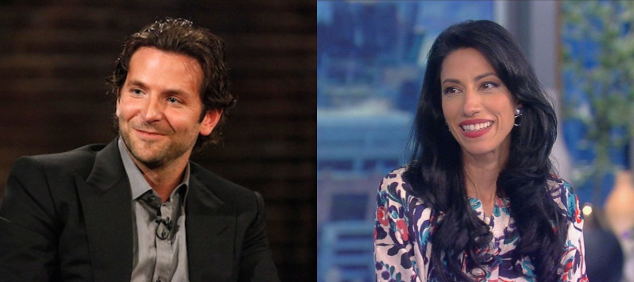 ¿Nació el amor? Aseguran que Bradley Cooper estaría junto a Huma Abedin