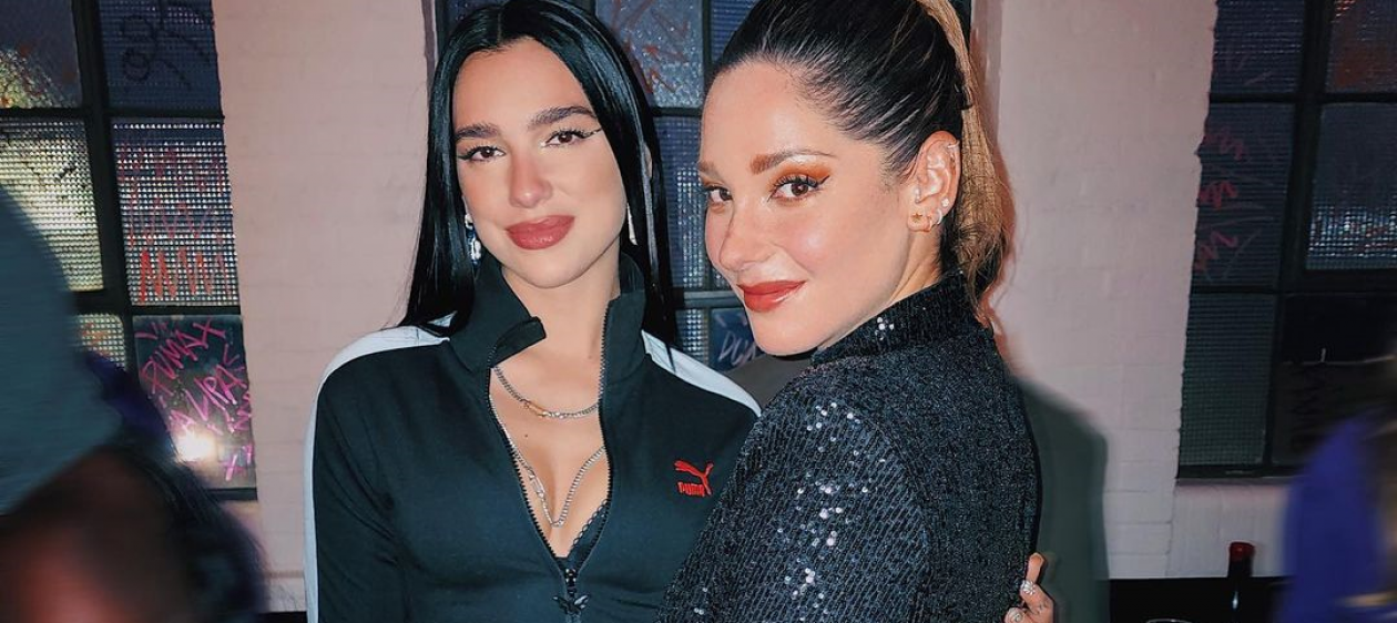 ¡El mejor crossover! Kel Calderón y Dua Lipa carretearon juntas: