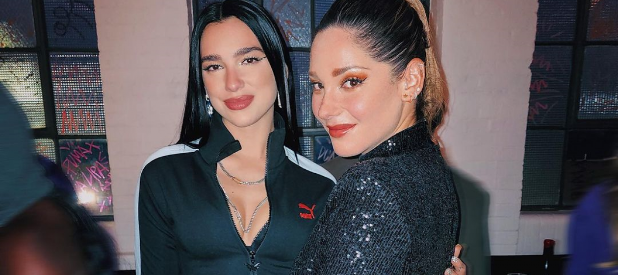 ¡El mejor crossover! Kel Calderón y Dua Lipa carretearon juntas: 