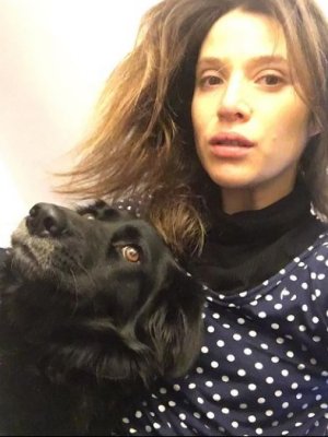 Así se va la perrita de Daniela Ramírez al 