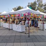 Feria Color y Arte reúne pequeños comerciantes de La Florida