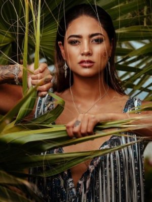 Camila Recabarren regresó a Chile y al modelaje