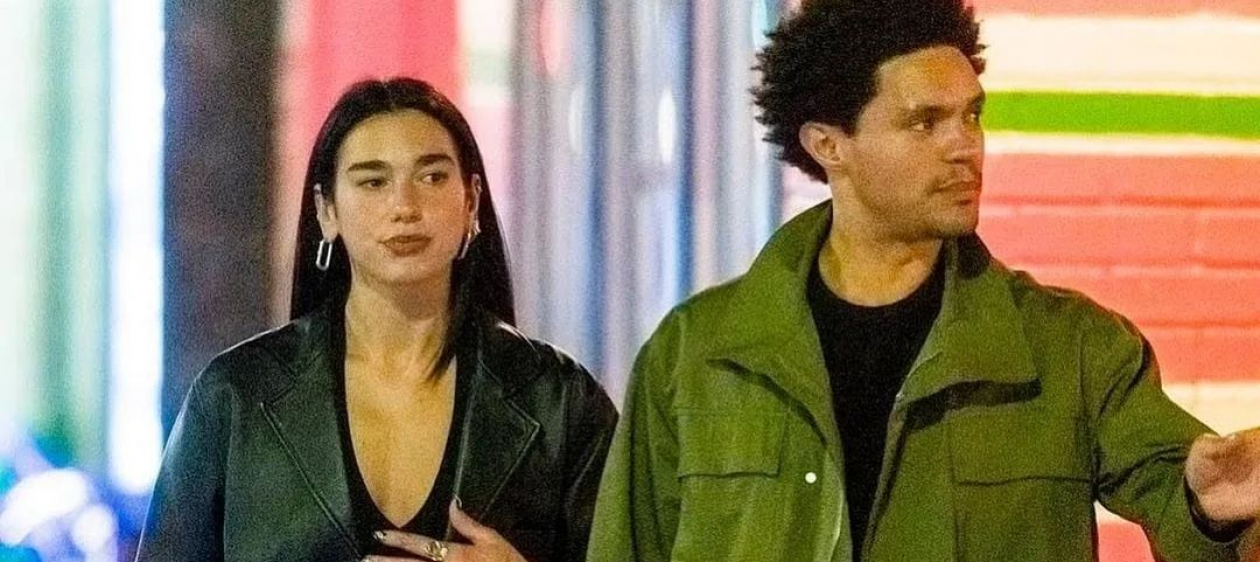 ¡In fraganti! Dua Lipa es vista en una cita con Trevor Noah