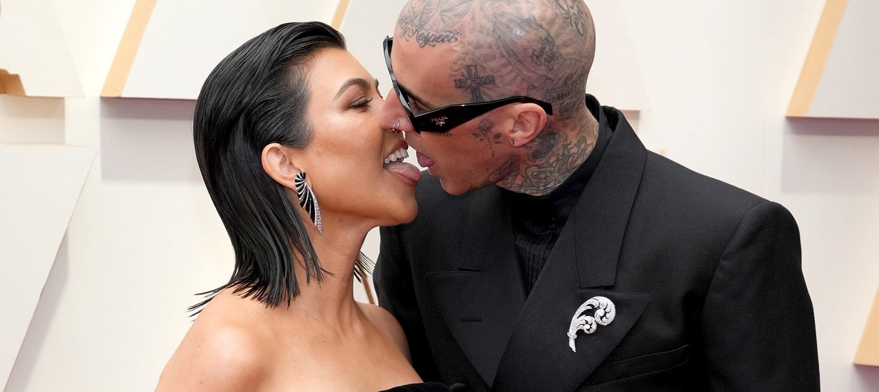 La verdad sobre los besos con lengua de Kourtney Kardashian y Travis Barker