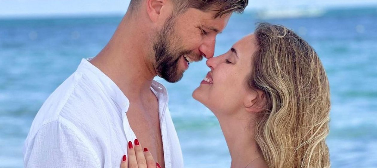 Belén Soto liberó las primeras postales de su matrimonio