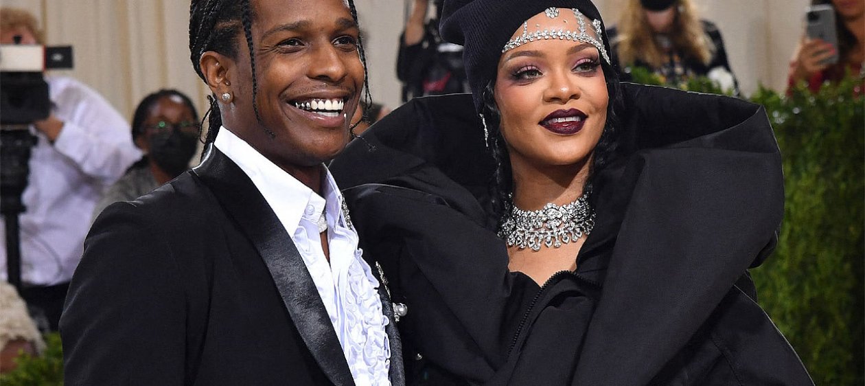 Rihanna y A$AP Rocky realizan primera sesión de fotos con su hijo