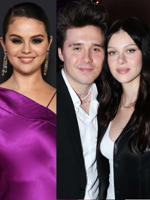 ¿3 son multitud? Selena Gomez sube foto acurrucada con a Nicola Peltz y Brooklyn Beckham