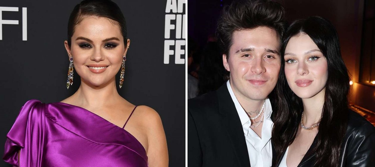 ¿3 son multitud? Selena Gomez sube foto acurrucada con a Nicola Peltz y Brooklyn Beckham