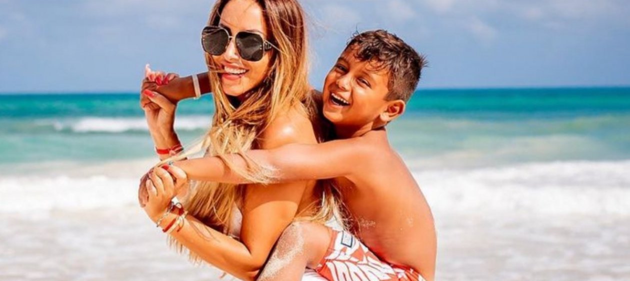 Hijo menor de Marité Matus y Arturo Vidal debuta en YouTube:
