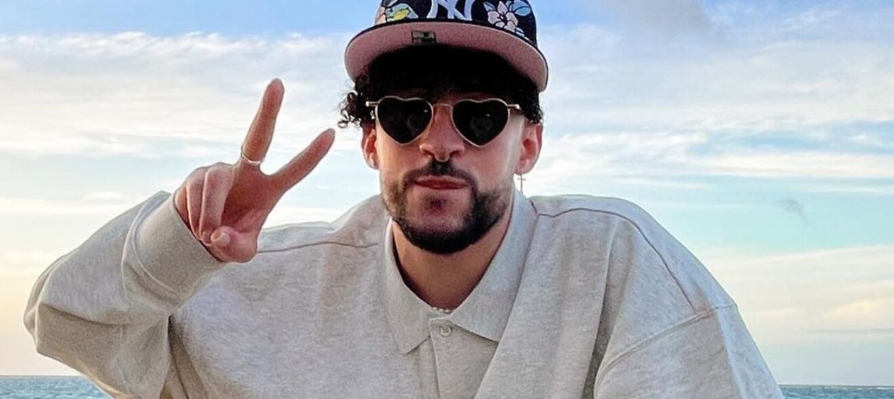 Se filtra beso de Bad Bunny con Gael García Bernal