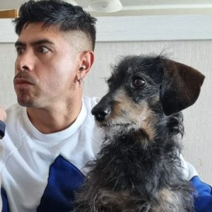 
Diego Sánchez despertó acompañado y el perrito de Yamila Reyna se puso celoso
