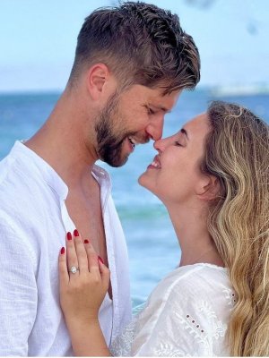 ¡Camino al altar! Belén Soto y Branko Bacovich partieron a México junto a su círculo más íntimo
