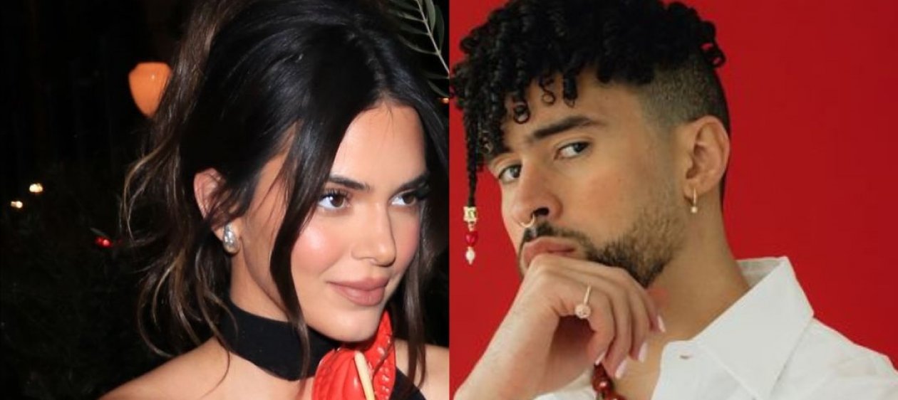 Aseguran que Bad Bunny y Kendall Jenner se besaron en un club de Los Ángeles