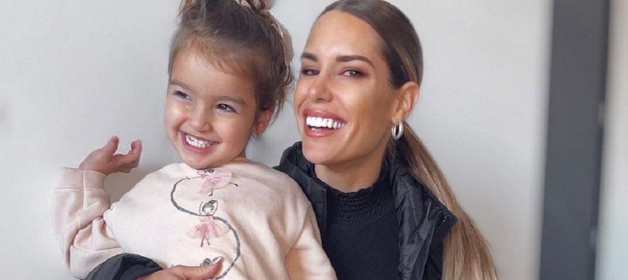 Gala Caldirola muestra el cambio de look de su hija Luz