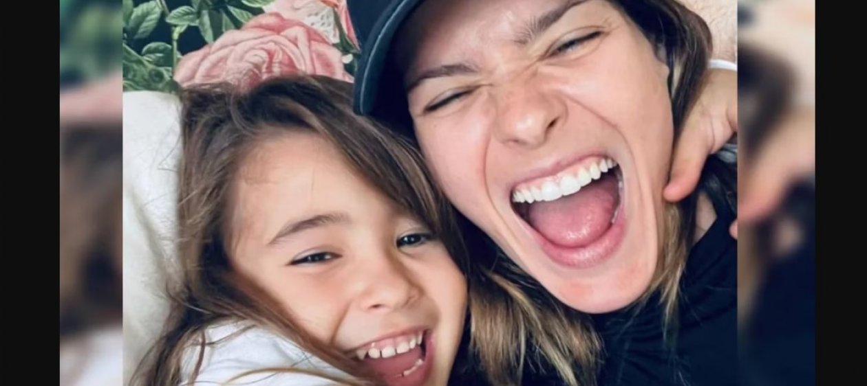 Con sólo 9 años, hija mayor de China Suárez corrió su primer