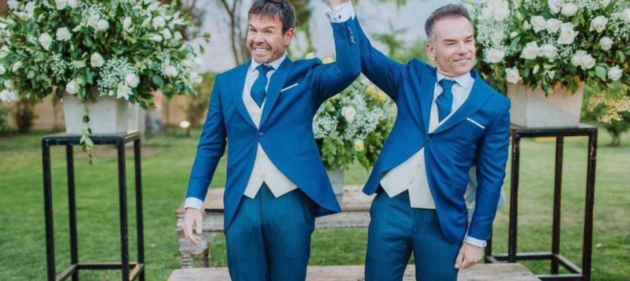 Nacho Gutiérrez celebra 10 años de relación con Rodrigo Macaya: