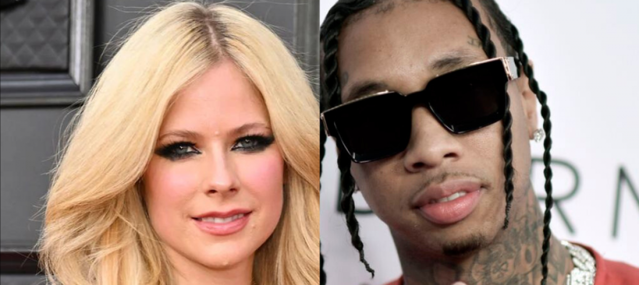 Avril Lavigne y Tyga se dan apasionado beso en la Fashion Week de París